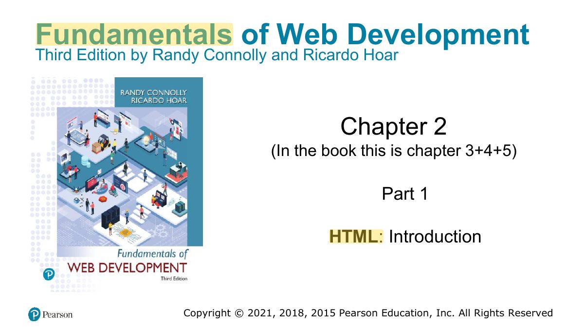 Slide 1: Fundamentals of Web Development