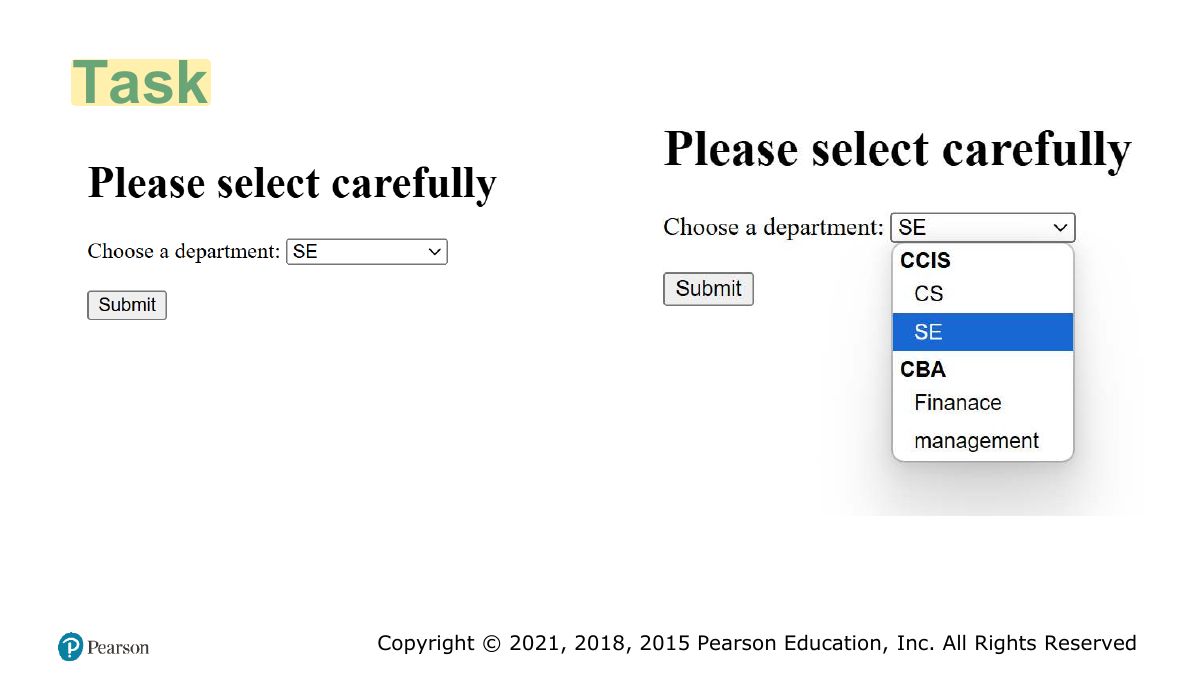 Slide 52: Task