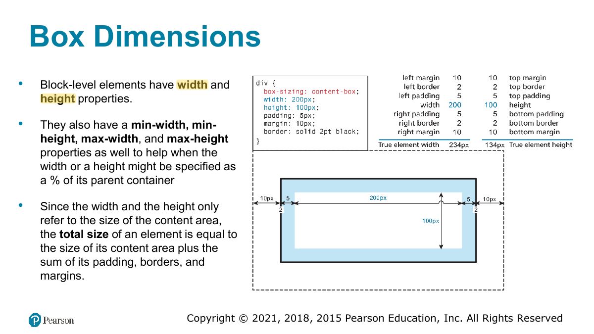 Slide 40: Box Dimensions