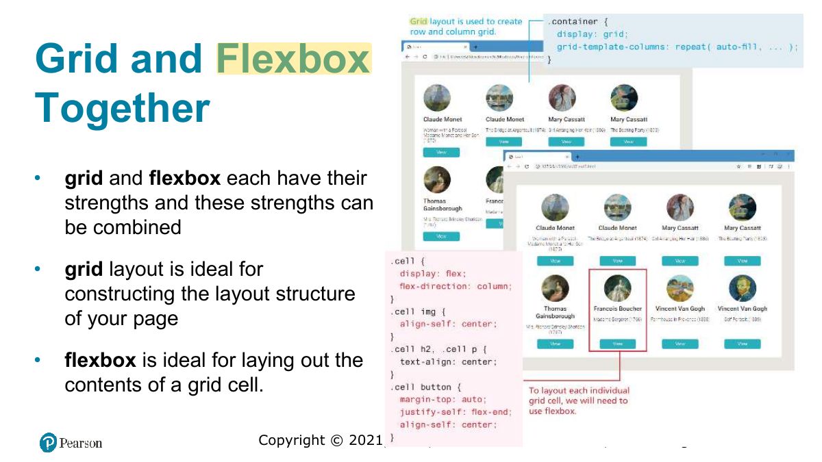 Slide 78: Grid and Flexbox Together