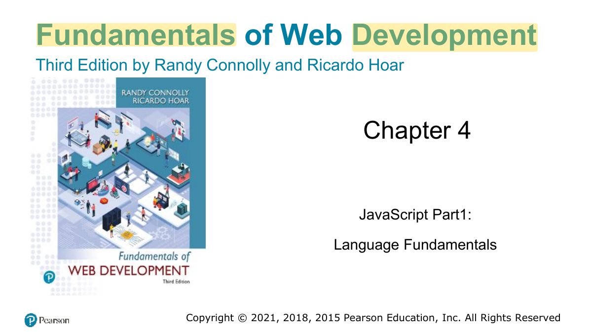 Slide 1: Fundamentals of Web Development
