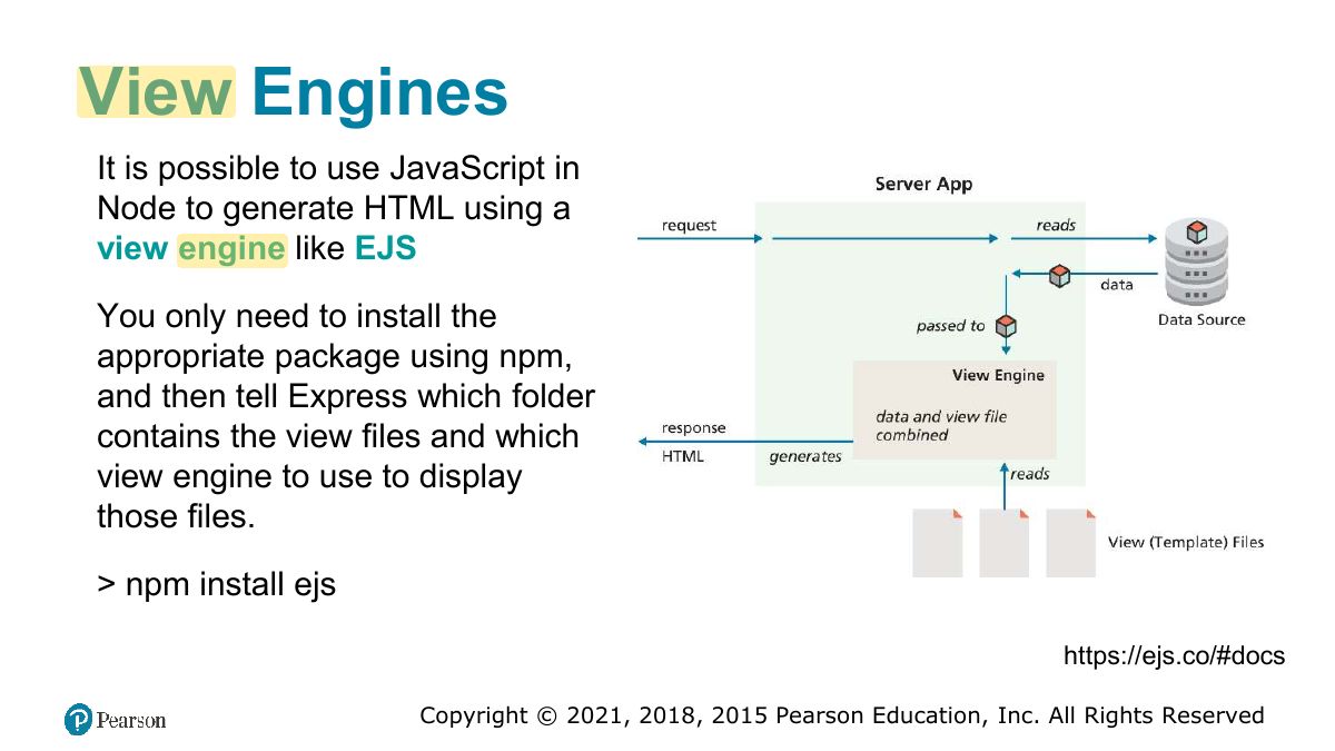 Slide 46: View Engines