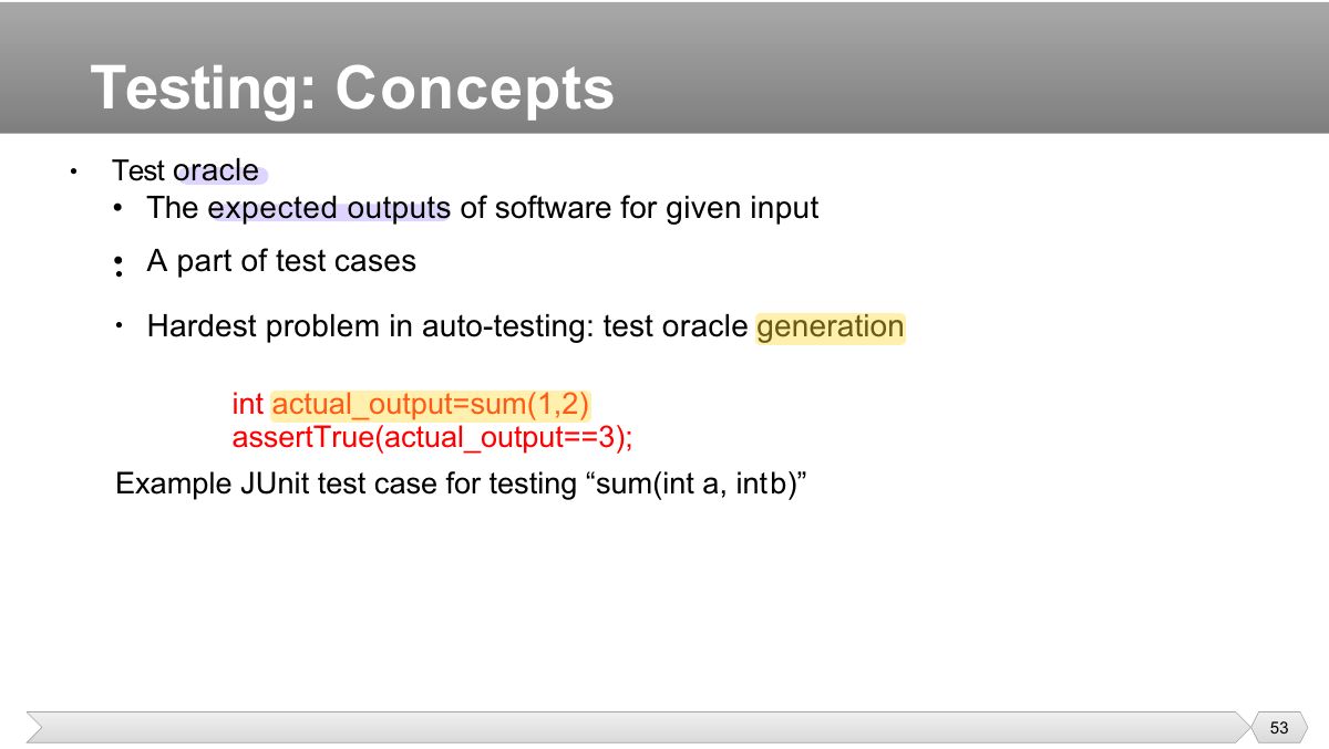 Slide 53: oracle