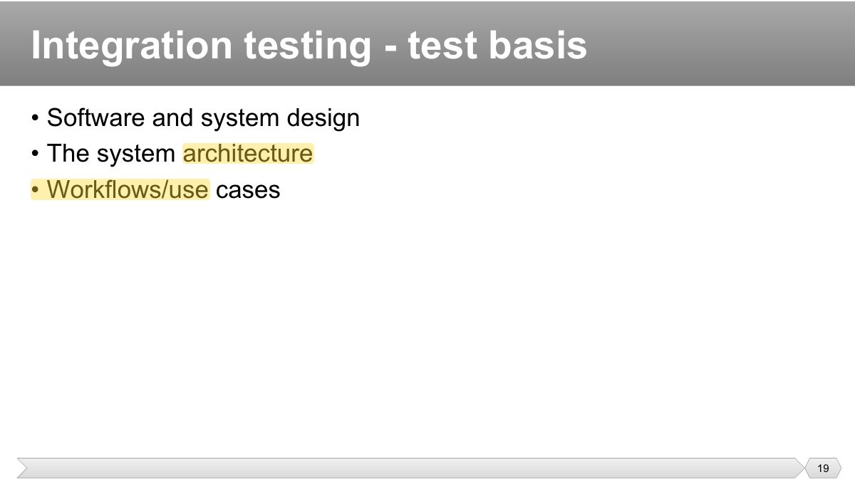 Slide 19: • Software and system design • The system architecture
