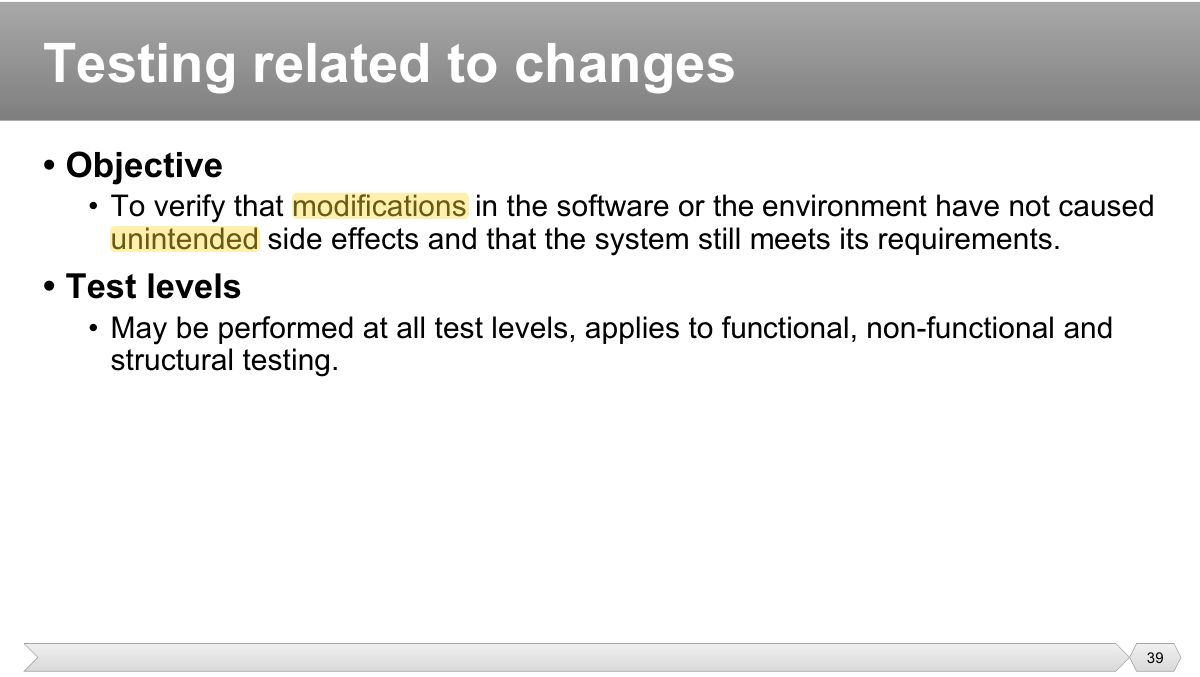 Slide 39: • Objective