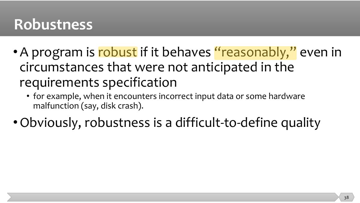 Slide 38: •     