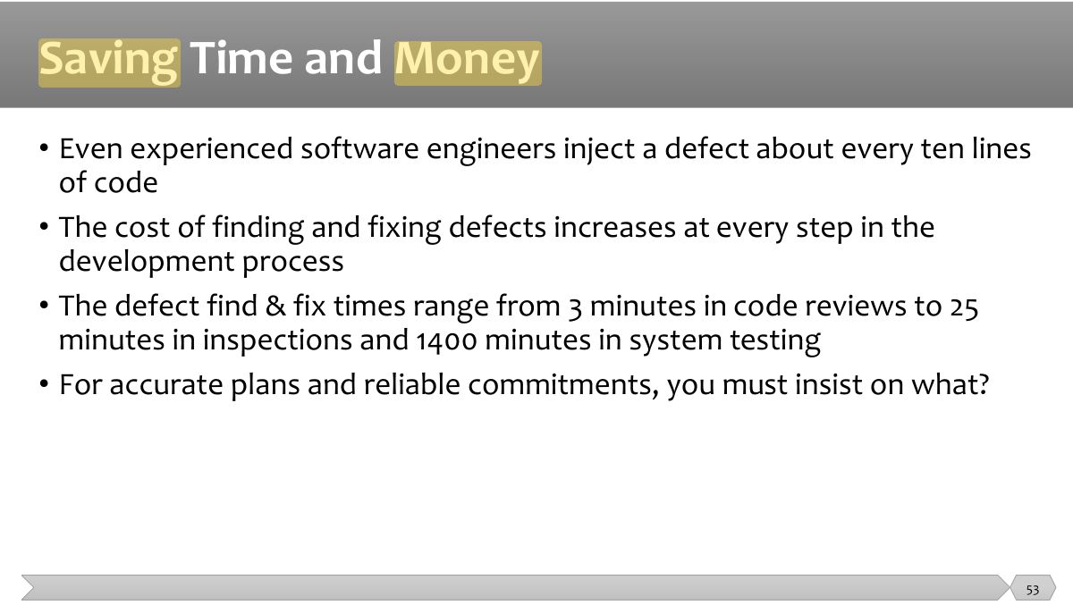 Slide 53: •      