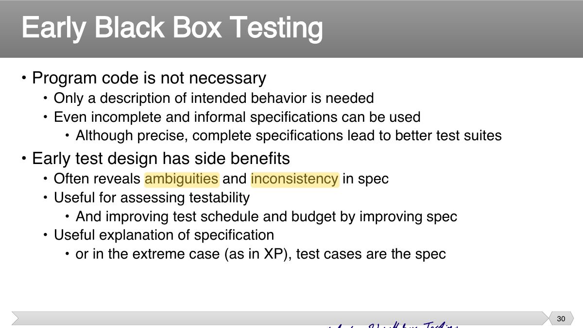 Slide 30: • Program code is not necessary
