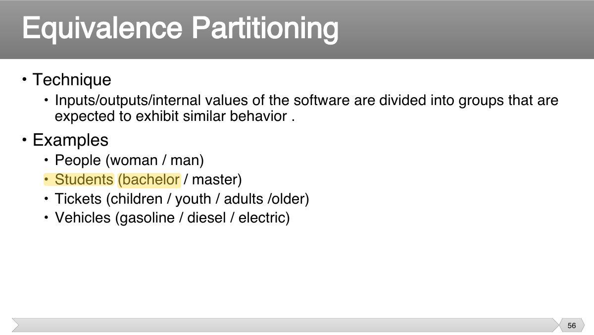 Slide 56: • Technique