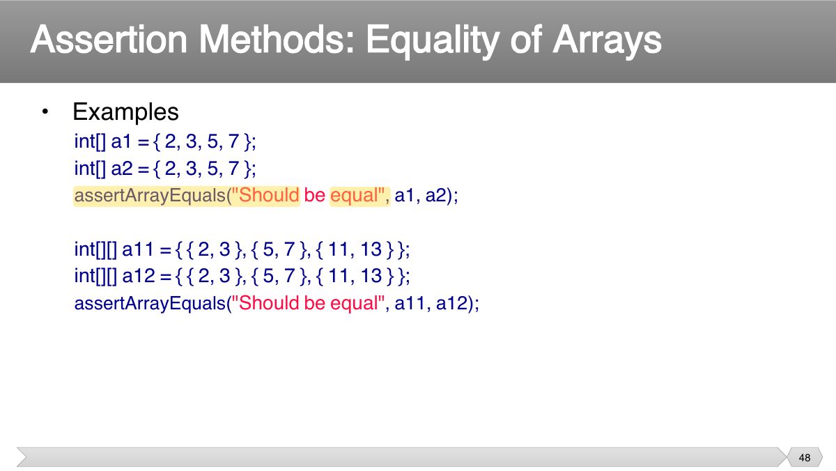 Slide 48: • Examples