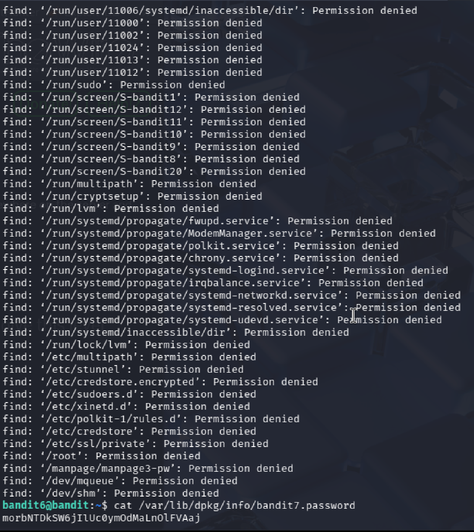 Level 6 to Level 7 Screenshot